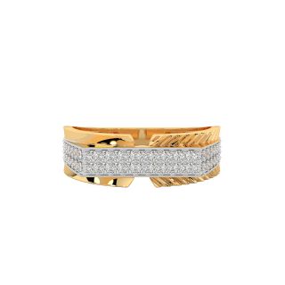 Robby Round Diamond Ring For Him